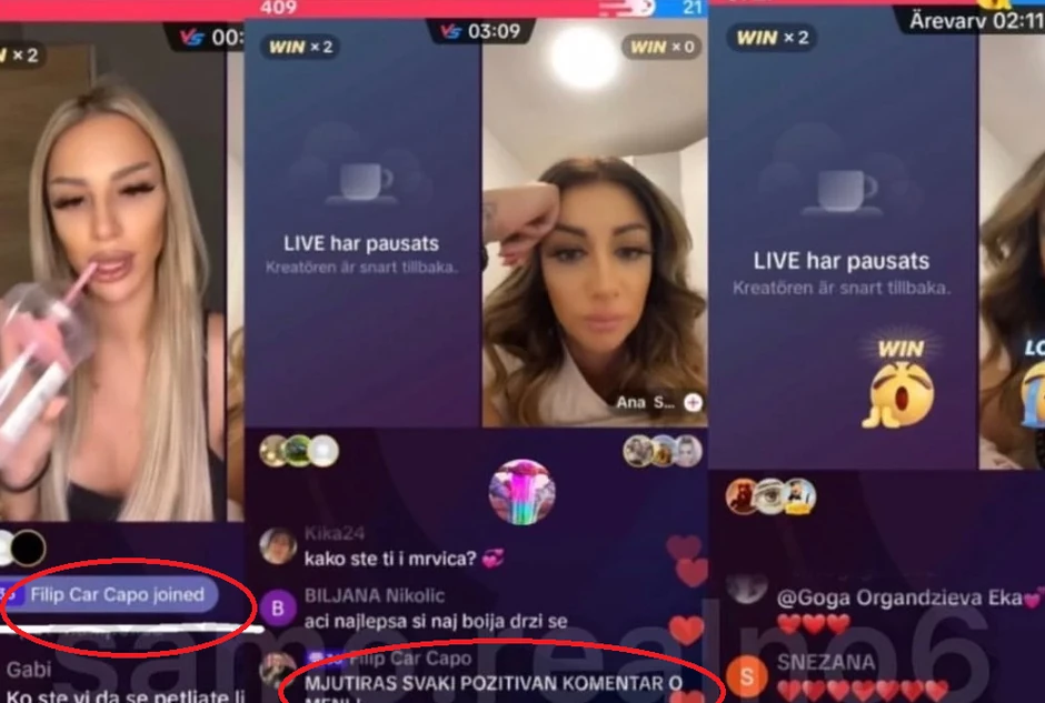 Car komentariše Aleksandri lajv