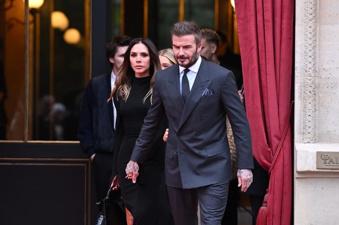 Viktorija i Dejvid Bekam