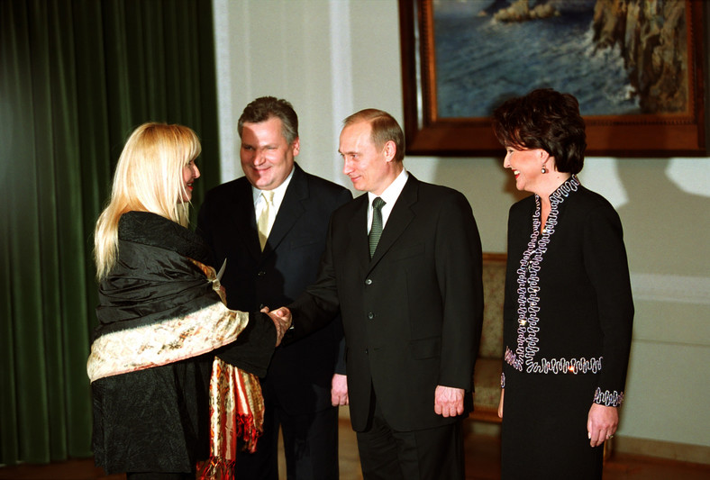 Maryla Rodowicz na spotkaniu z Władimirem Putinem