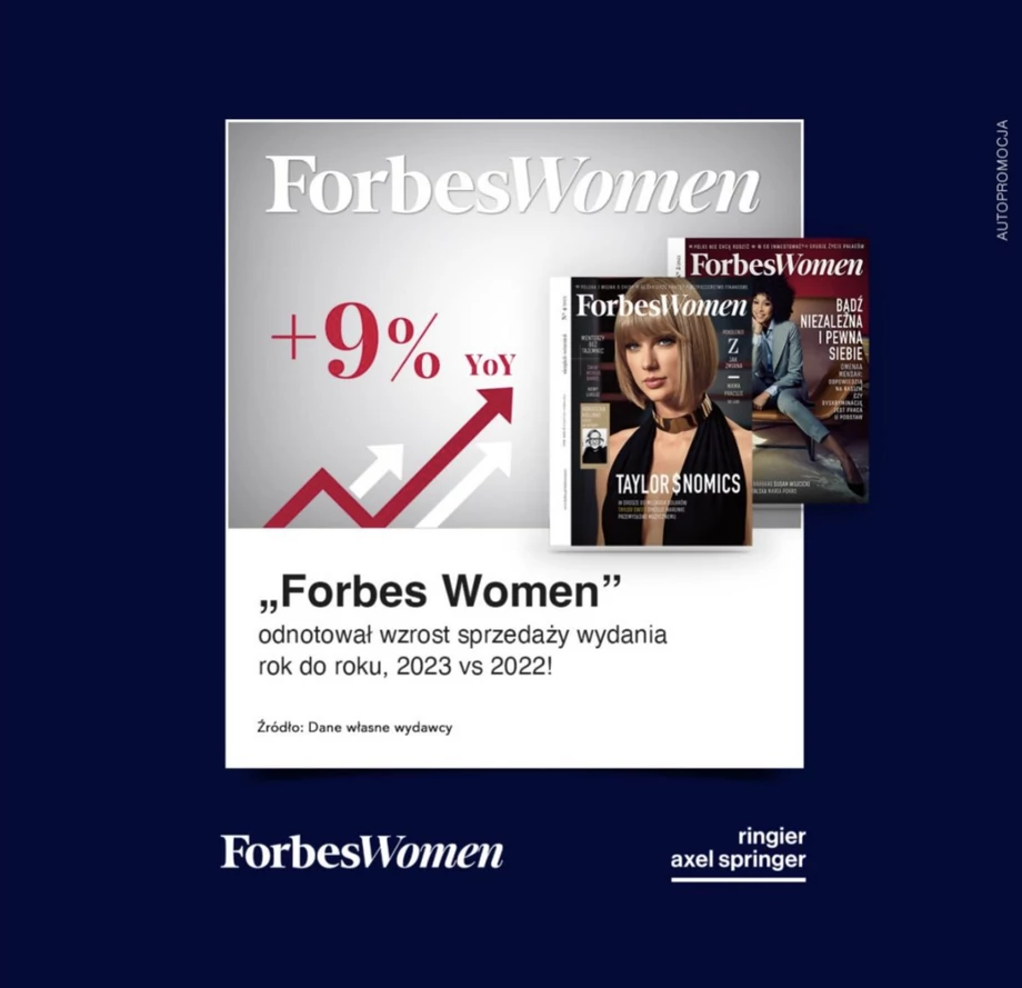 „Forbes Women” ze wzrostem sprzedaży