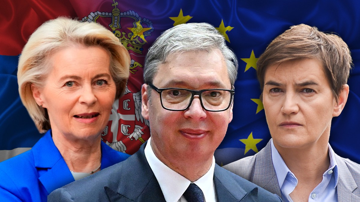 Vučić, Brnabić, Ursula fon der Lajen