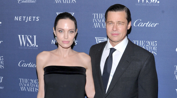 Angelina Jolie és Brad Pitt /Fotó: Northfoto