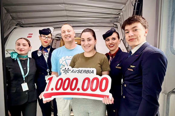 Er Srbija prevezla milionitog putnika u 2026. godini