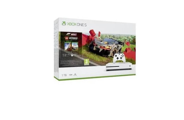 Microsoft Xbox One S 1TB Biały + Forza Horizon 4 + DLC LEGO Speed Champions