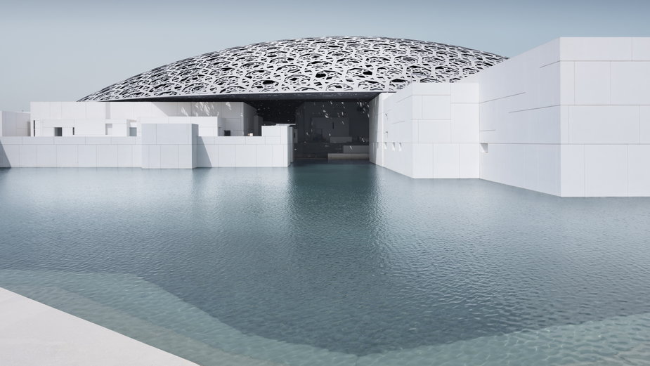 Wodoszczelna piwnica i baseny pływowe w galeriach, aby stworzyć iluzję „muzeum w morzu”