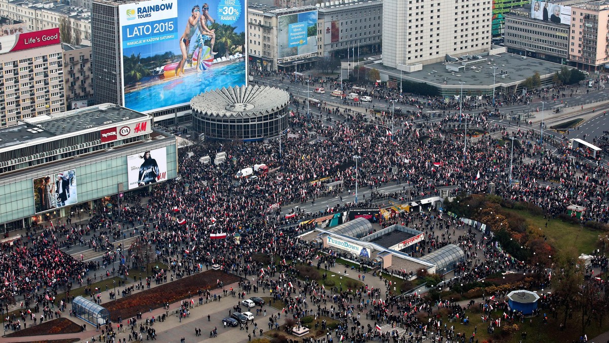 WARSZAWA MARSZ NIEPODLEGOCI 2014 NARODOWCY