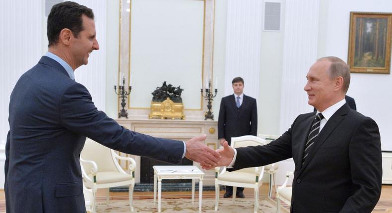 Syria's Assad met Putin in Moscow to discuss military campaign - Kremlin spokesman