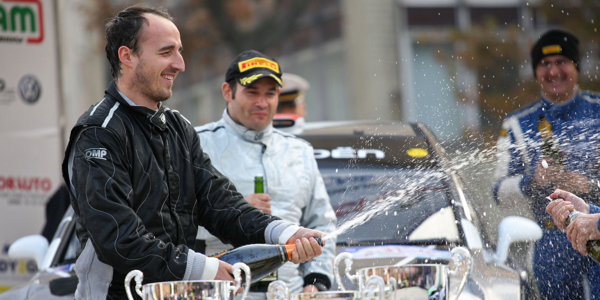 Robert Kubica w Trofeo Rally Di Como