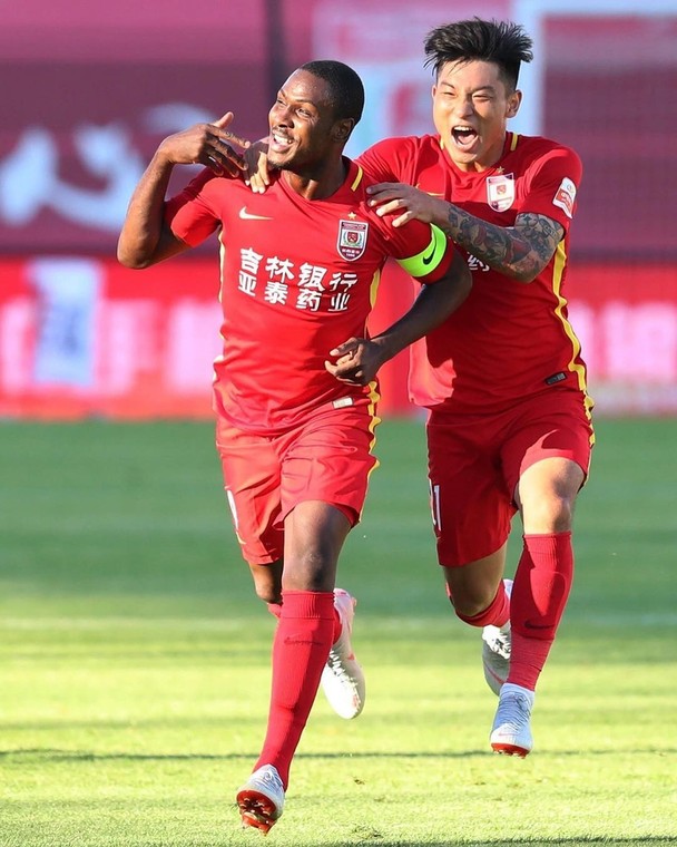 Odion Ighalo scored 21 league goals last season in China 