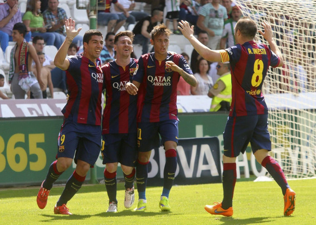 Liga hiszpańska: 8 goli Barcelony. Messi i spółka "zabawili" się z Cordobą. WIDEO
