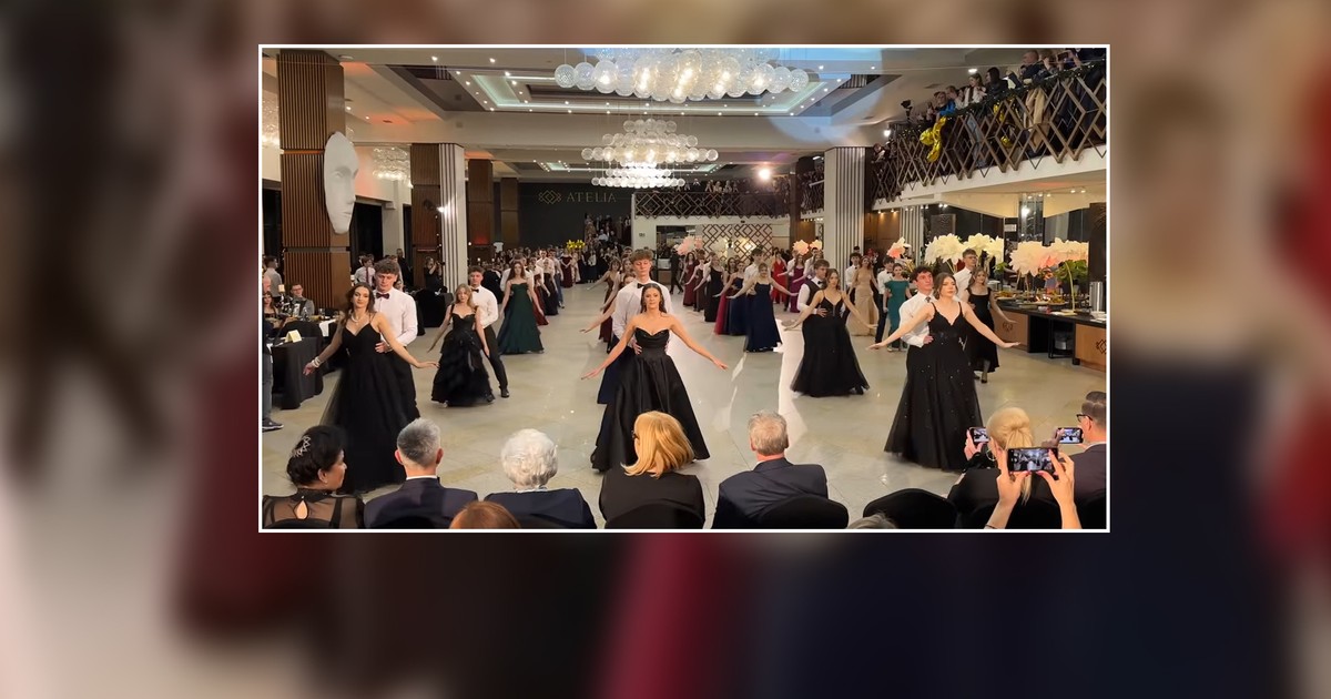 Taniec maturzystów z Lublina podbił serca internautów. Przebił nawet poloneza