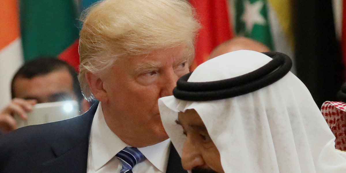 Trump signs massive $110 billion deal with Saudi Arabia that focuses on defense