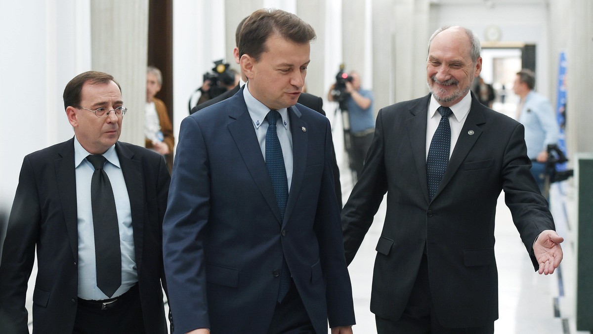 Mariusz Kamiński, Mariusz Błaszczak, Antoni Macierewicz