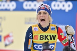 PŚ w biegach: Therese Johaug najlepsza na 10 km "łyżwą" w Davos