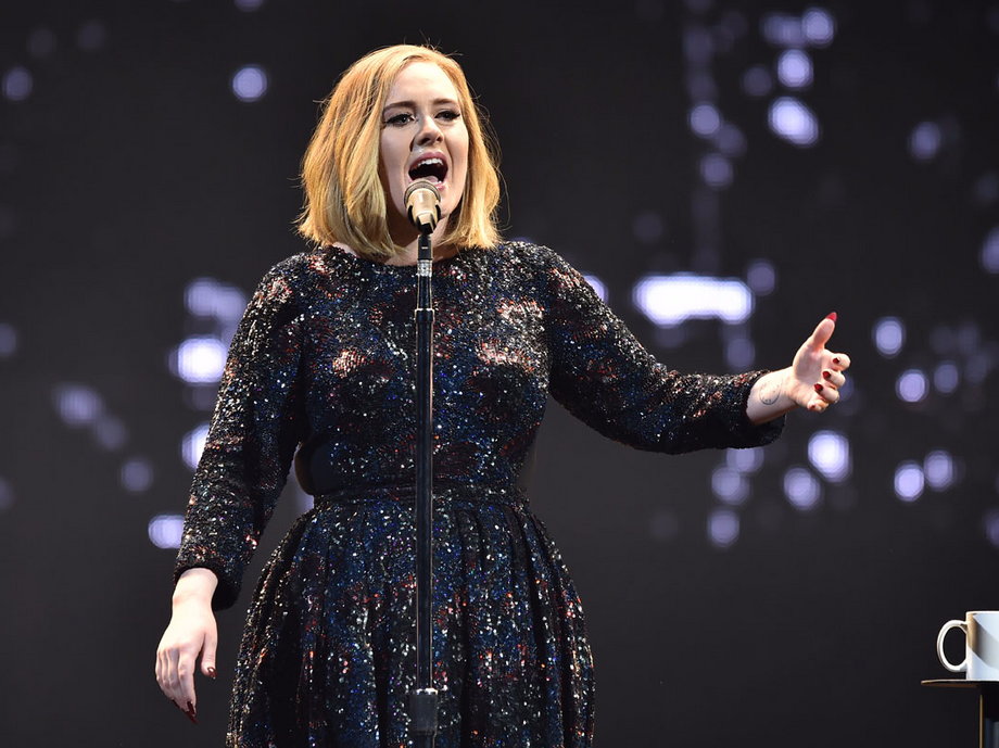 9. Adele just made the top 10 thanks to her $20.5 million in the year she released the smash album "25" — impressive given that she didn't even tour last year.