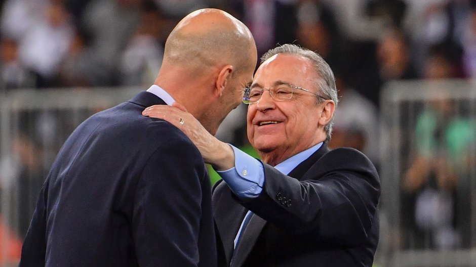 Zinedine Zidane i Florentino Perez