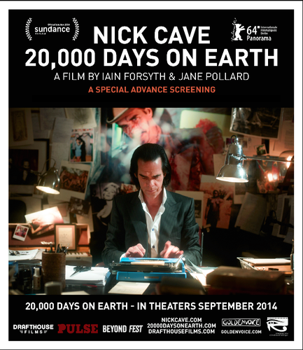 Nick Cave w '20 000 dni na Ziemi'