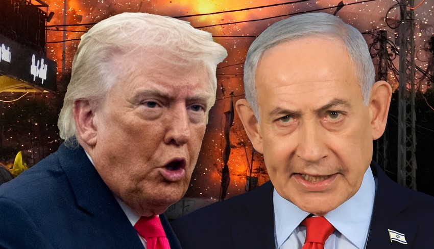 Donald Tramp i Benjamin Netanjahu 