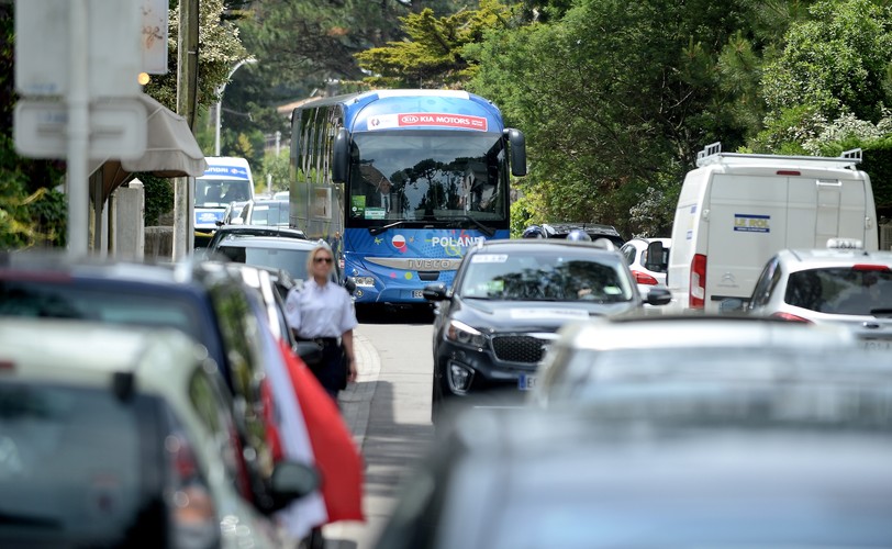 Tak Francja powitała piłkarską reprezentację Polski