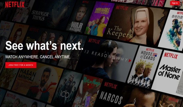 ilustracija, Netflix