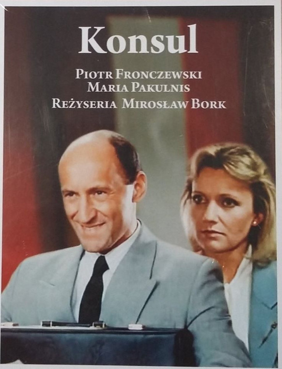Film "Konsul", 1989 r. (na zdj. Piotr Fronczewski i Maria Pakulnis)