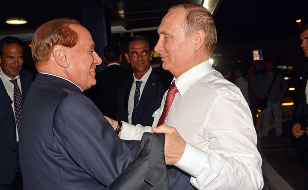 Władimir Putin i Silvio Berlusconi