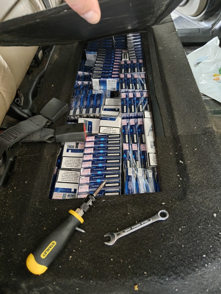 Zaplenjenje cigarete na Bačkim Vinogradima 