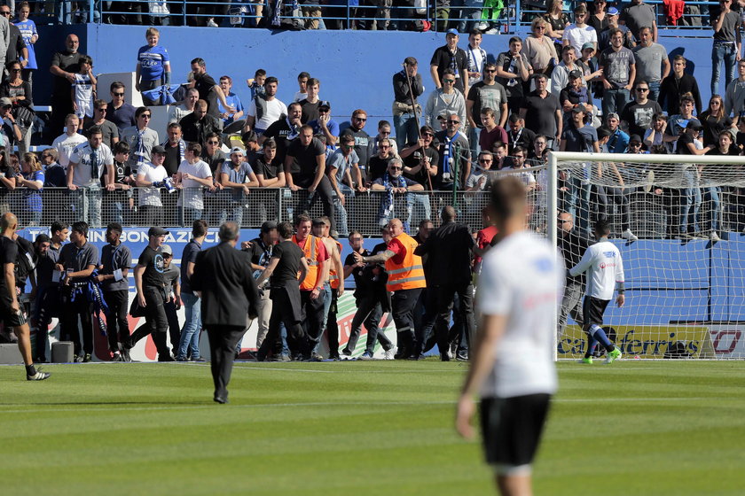 Bastia – Olympique Lyon: kibice zaatakowali Macieja Rybusa i kolegów