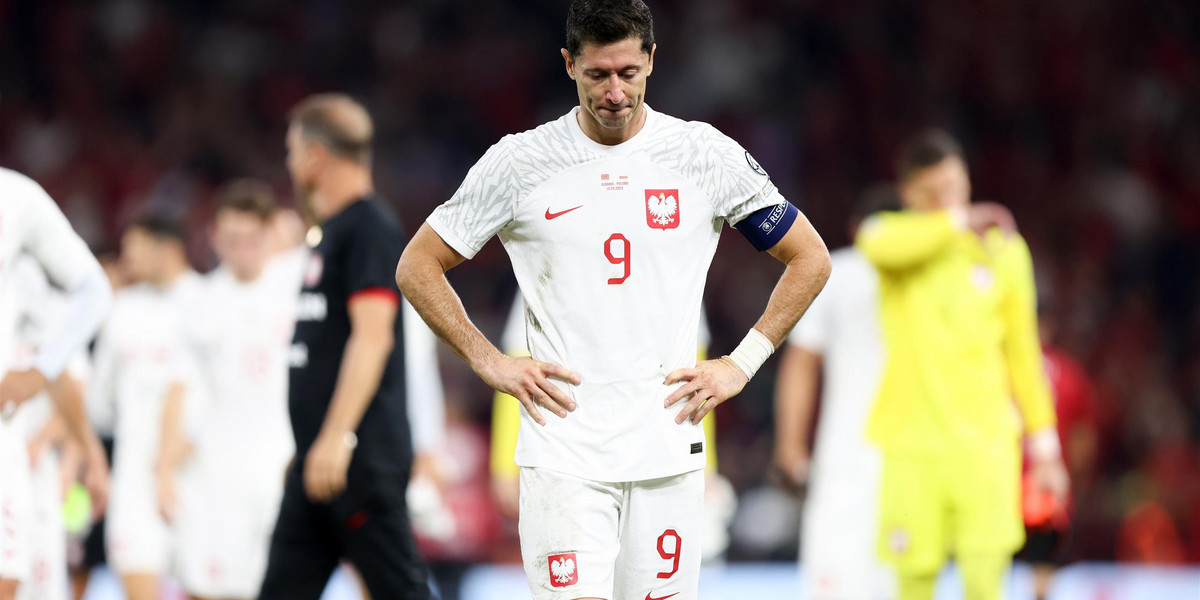 Robert Lewandowski po meczu Albania – Polska