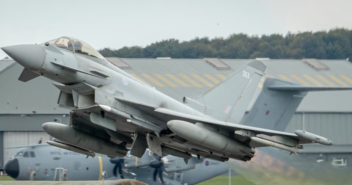 UK set to deploy RAF Typhoon jets to defend Saudi Arabia days after ...