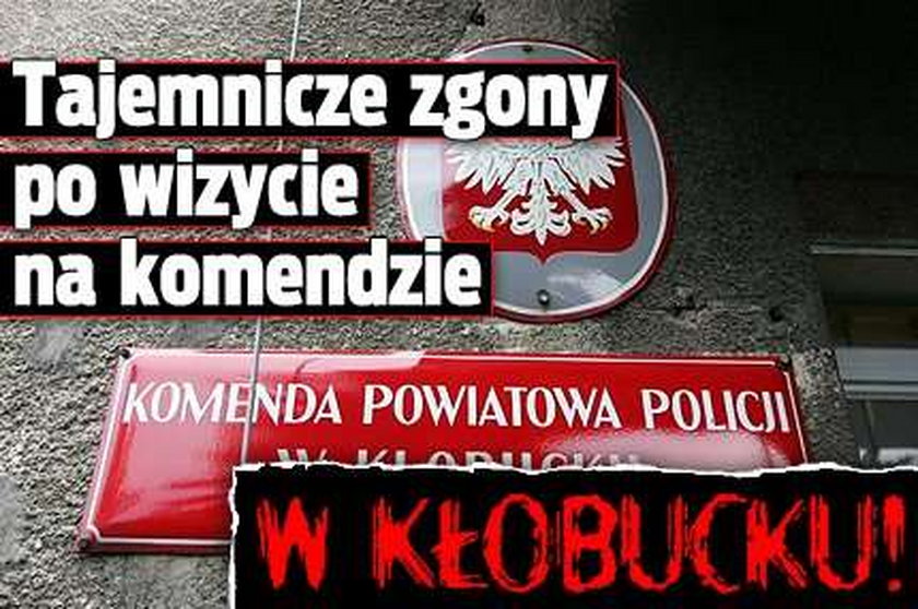 Tajemnicze zgony po wizycie na komendzie. W Kłobucku!