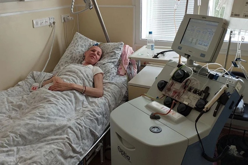 Mirjana u bolnici u Rusiji