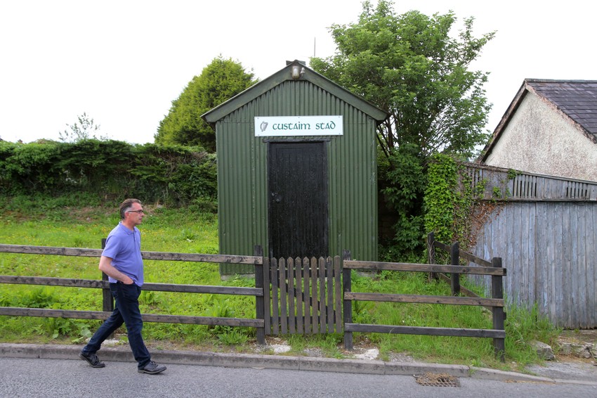 Replika stare irske carine na granici