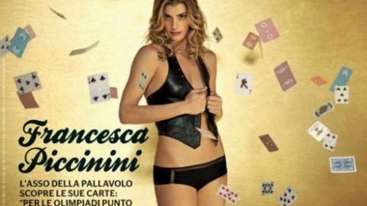 Francesca Piccinini, zawodniczka włoskiego Norda Foppapedretti Bergamo i jedna z najbardziej znanych siatkarek na świecie, rozebrała się dla włoskiego wydania "Playboya".