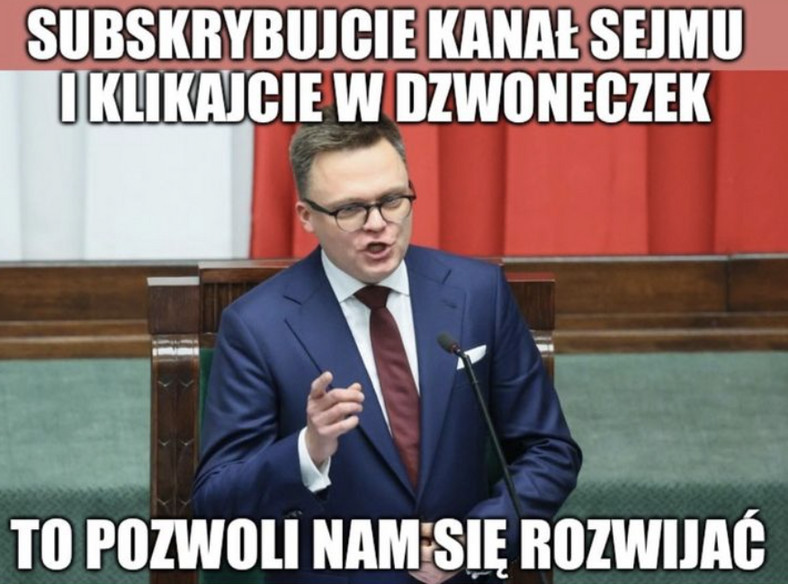 Memy o Szymonie Hołowni i kolejnym posiedzeniu Sejmu