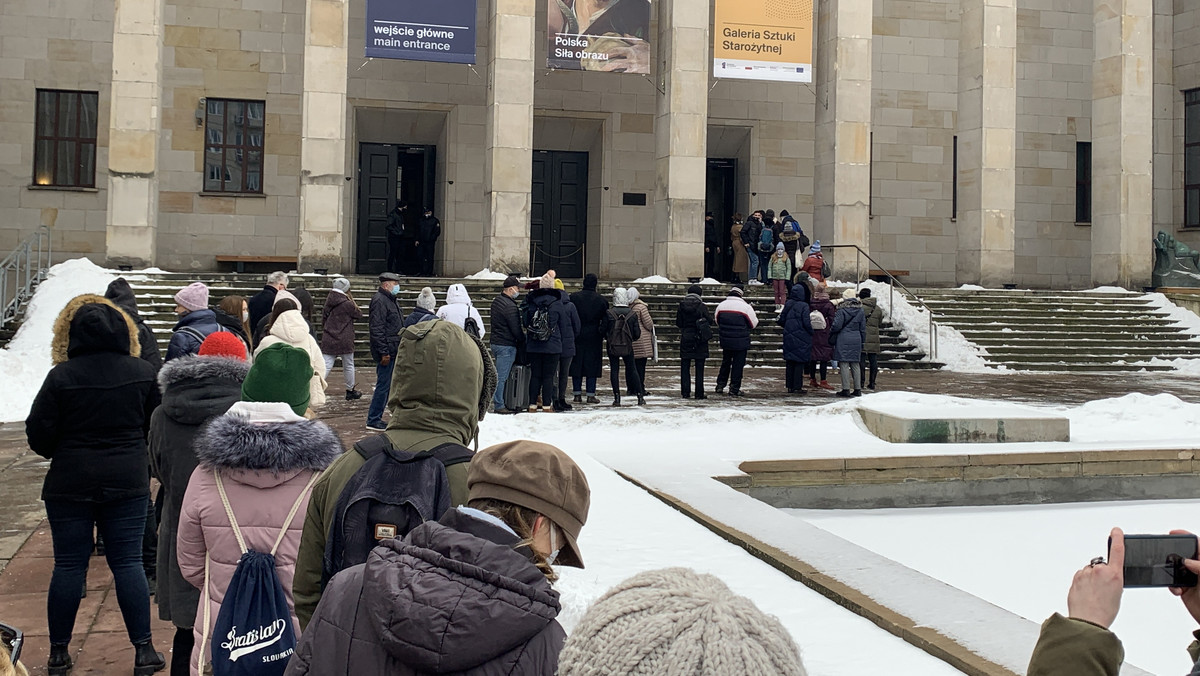 Ponowne otwarcie Muzeum Narodowego w Warszawie, 02.02.2021 r.