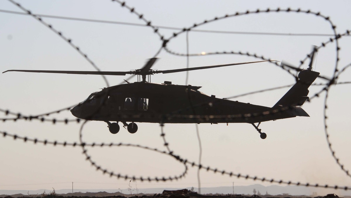 Black Hawk. Amerykański helikopter. Afganistan