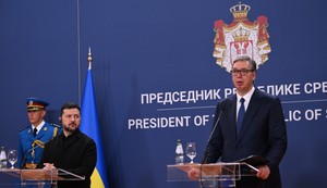 Obraćanje Vučića i Zelenskog