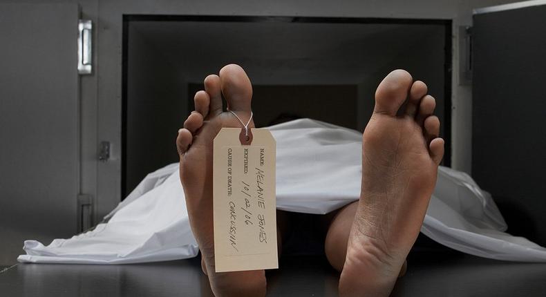 man slept next to dead wife for days