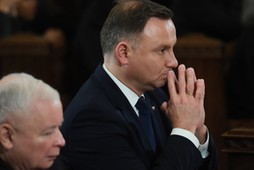 Jarosław Kaczyński i Andrzej Duda