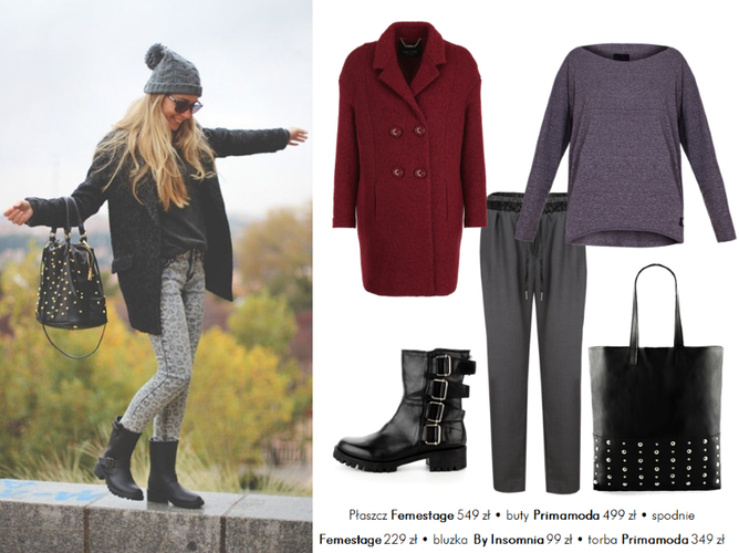 Jesienny glam rock. STYLIZACJE