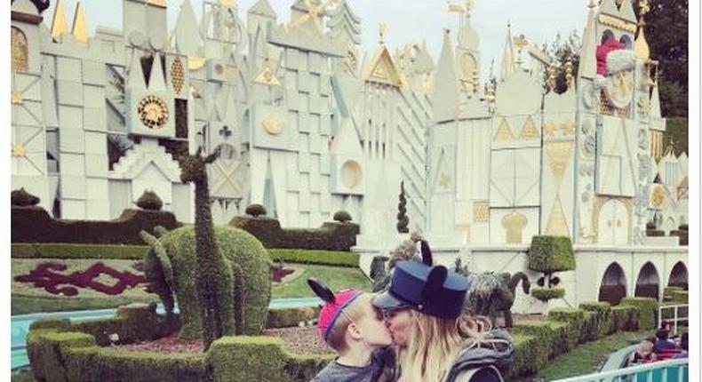 People are freaking out about this picture of Hilary Duff and her son