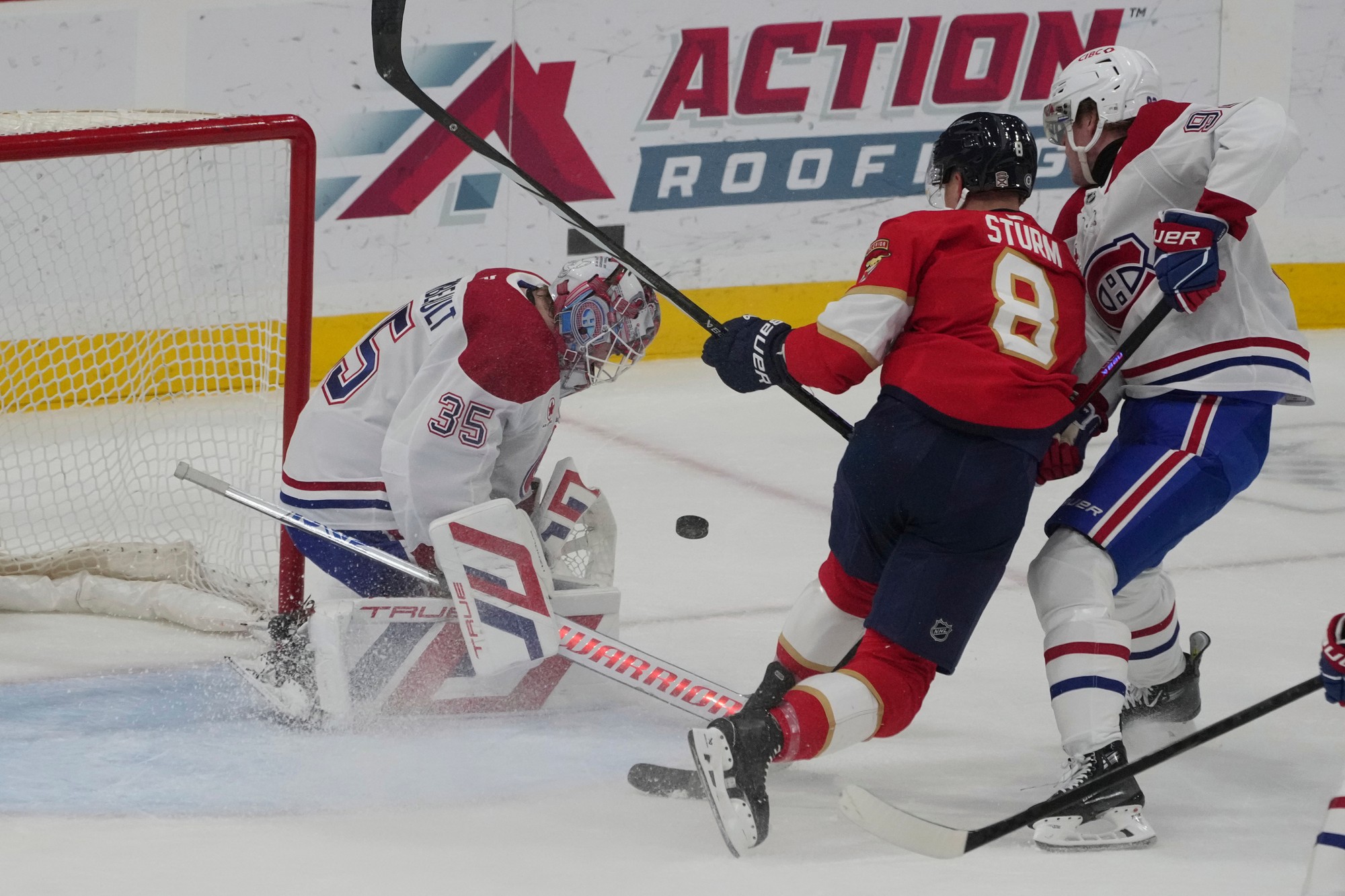 Zápas NHL: Florida Panthers - Montreal Canadiens. 
