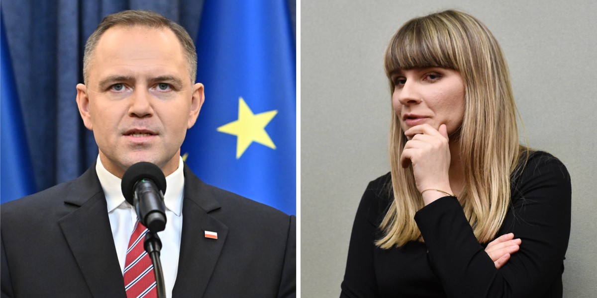 Karol Nawrocki i Monika Horna-Cieślak (zdj. archiwalne).