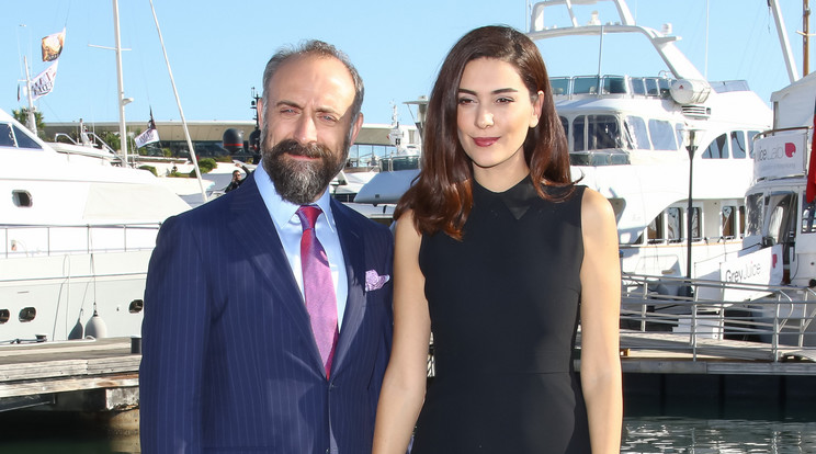 Halit Ergenc és második felesége, Bergüzar Korel/Fotó:Northfoto