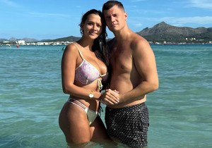 Lena Čolak sa mužem