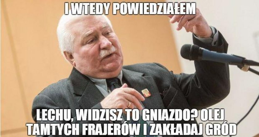 Wałęsa inspirował nawet Boga - zdjęcia