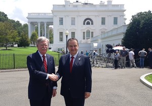 Ivica Dačić i Džon Bolton u Vašingtonu