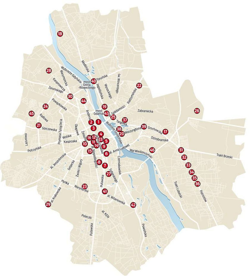 Mapa koksowników