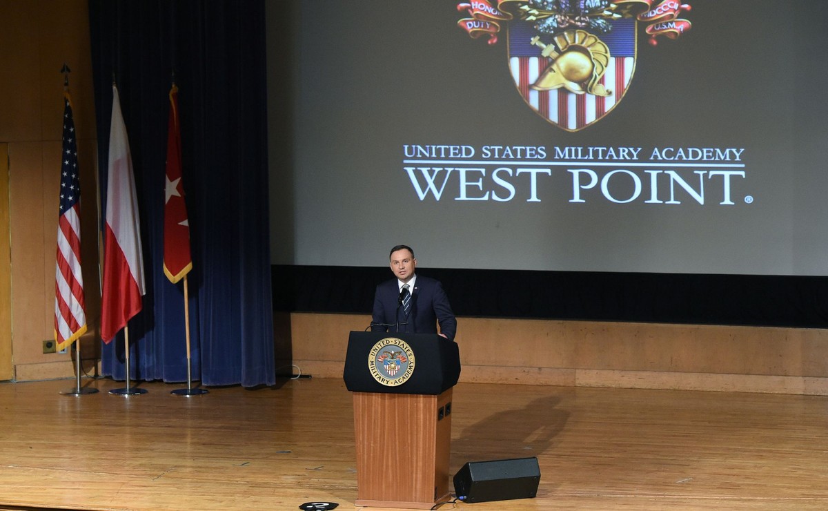 Prezydent Andrzej Duda w West Point